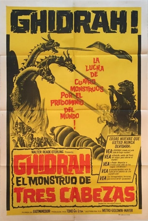 Ghidra, el monstruo de tres cabezas